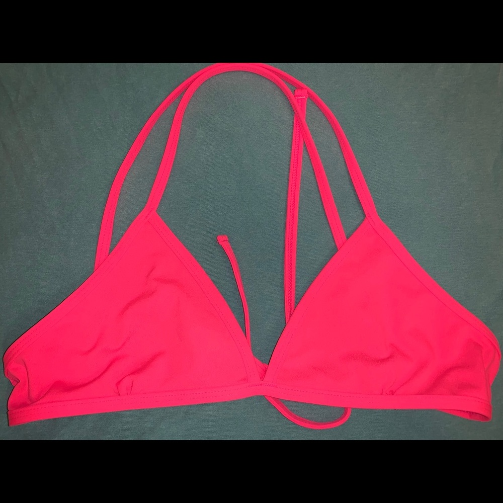 jolyn hot pink triangle top!